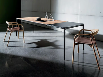 SLIM WOOD - Extending wooden table by Sovet italia - view 2